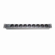 Alemanha Plug Socket 9-Way 16A PDU